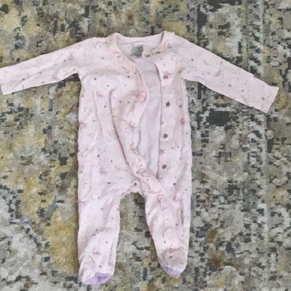 Unicorn Pink Kids One Piece
